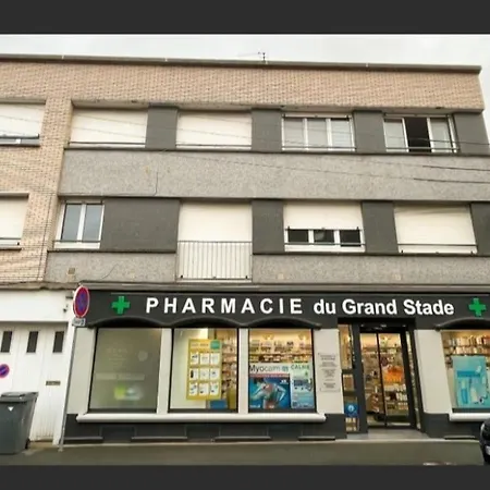 Studio Villeneuve Dascq Pres Stade Pierre Mauroy Apartmán Lezennes